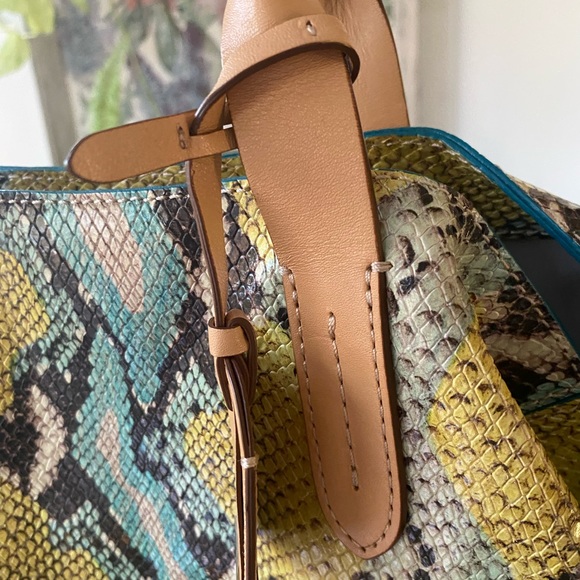 Cole Haan crossbody snake bag - Picture 3 of 14